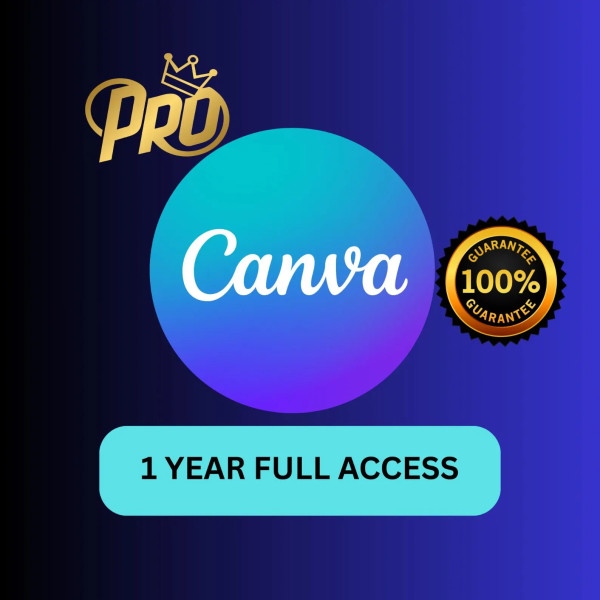 Canva Pro 1 Year Subscription